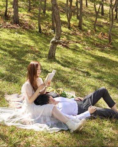 Đầm ren xòe thương hiệu SÒ VINTAGE