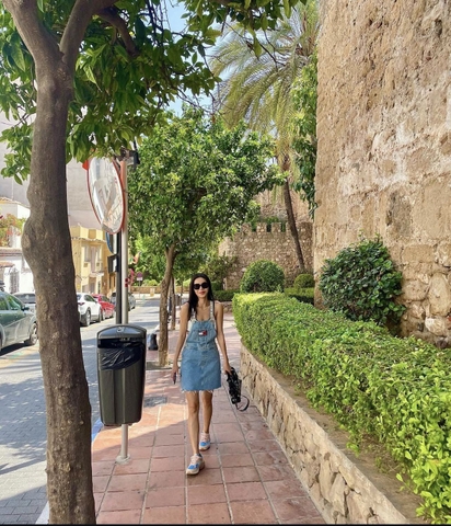 Yếm jean thương hiệu TOMMY