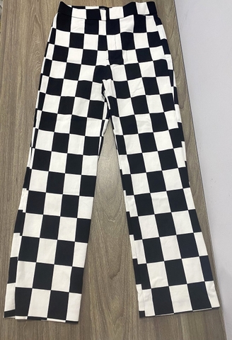 Quần hóa tiết caro thương hiệu ZARA