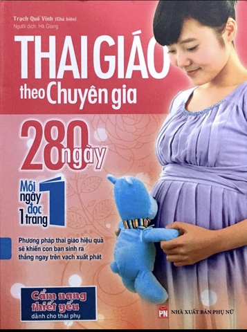 Sách Thai giáo theo chuyên gia - 280 ngày mỗi ngày 1 trang (204 trang)
