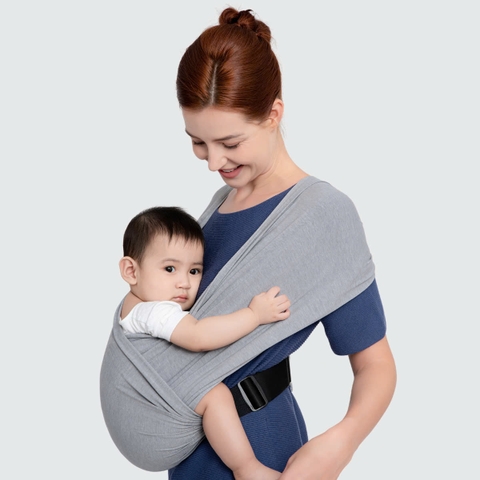 Địu Vải Cao Cấp EmBé Sling Dòng Flex/ Flex Plus Cho Bé Từ 0 Đến 24 Tháng Tuổi