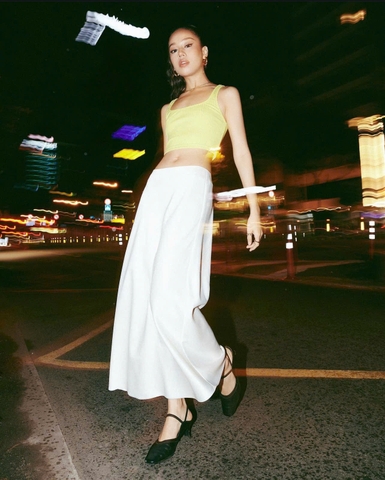 Chân váy lụa thương hiệu LIBE