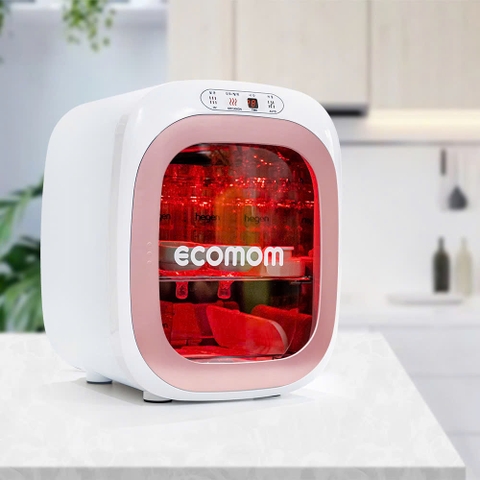 Máy tiệt trùng sấy khô khử mùi bằng tia UV Ecomom ECO-22 Plus - Màu kem