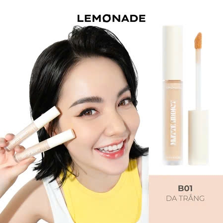 Kem che khuyết điểm kiềm dầu bền màu Lemonade Matte Addict Concealer 3g