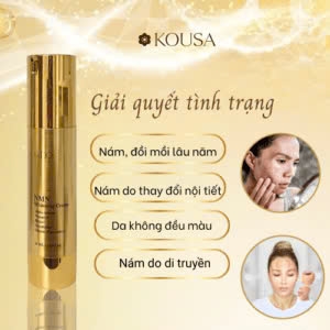 KEM TRỊ NÁM BỪNG SÁNG NMN KOUSA - Công thức độc quyền giúp điều trị nám, tàn nhang từ tận gốc, đem lại hiệu quả sau 1 liệu trình