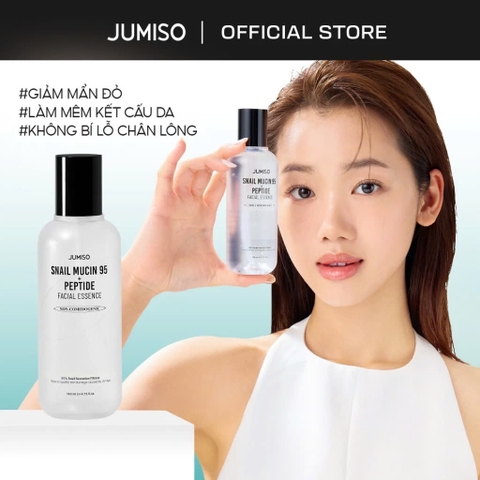 Tinh chất dưỡng da Ốc sên giúp ngăn ngừa lão hóa JUMISO Snail Mucin 95 + Peptide 140ml