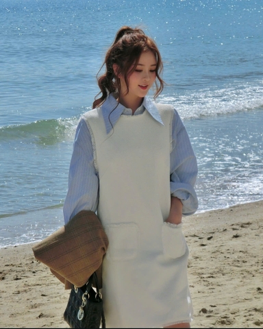 Đầm Tweed thương hiệu NEW OPEN