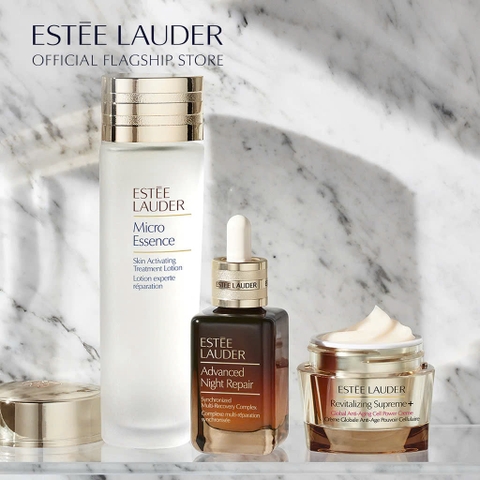 Bộ đôi phục hồi - Tinh chất Estee Lauder Advanced Night Repair 7ml, Kem dưỡng Supreme 5ml