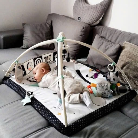 Thảm chơi Tiny Love đen và trắng kích thích vị giác (có nhạc)