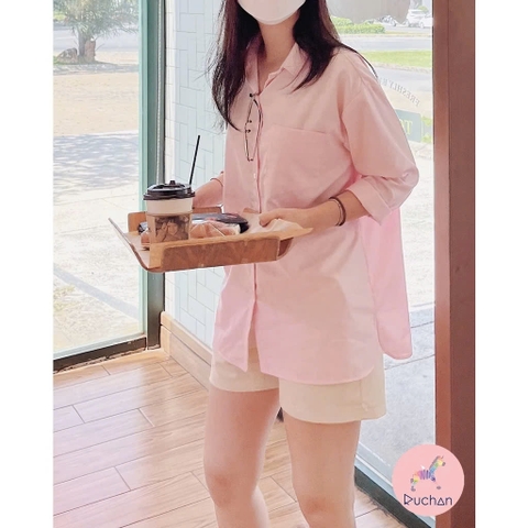 Áo sơ mi form rộng Thương Hiệu RUCHAN