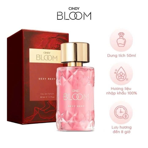 Nước Hoa Nữ Cindy Bloom Sexy Rexy Hương Gợi Cảm Nóng Bỏng 50ml