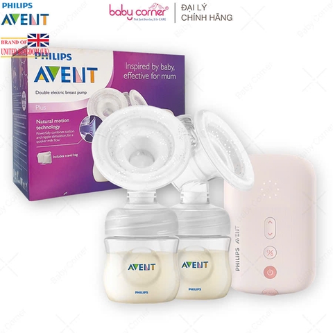 Máy hút sữa điện đôi Philips Avent Eureka SCF393.11