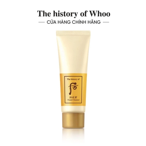 Sữa rửa mặt dưỡng ẩm The history of Whoo Gongjinhyang Facial Foam Cleanser 40ml