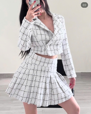 SET ÁO CROPTOP VÀ CHÂN VÁ NGẮN
