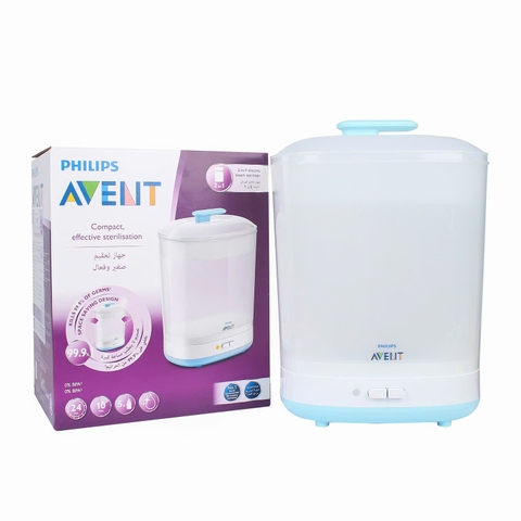 Máy tiệt trùng bình sữa Philips Avent 2 in 1 SCF922/03