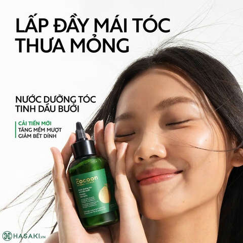 Nước Dưỡng Tóc Cocoon Tinh Dầu Bưởi 310ml Pomelo Hair Tonic