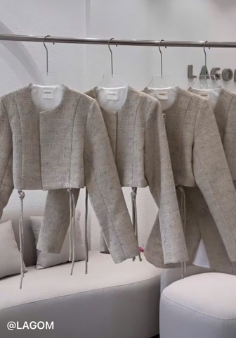 Áo Blazer Lửng Thương Hiệu LAGOM