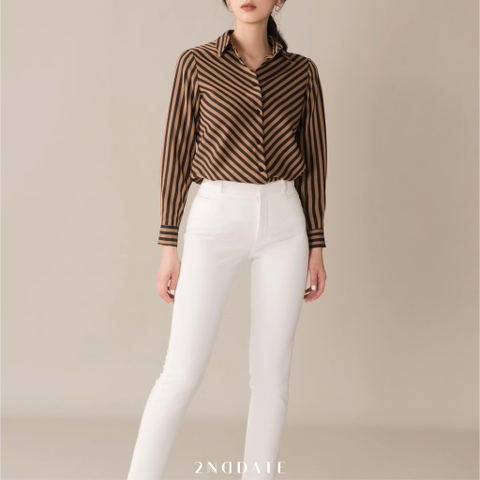 Áo Sơ Mi Kẻ Sọc Thương Hiệu 2ND DATE