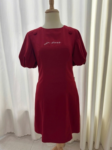 Đầm Tay Bồng Thương Hiệu JM Design