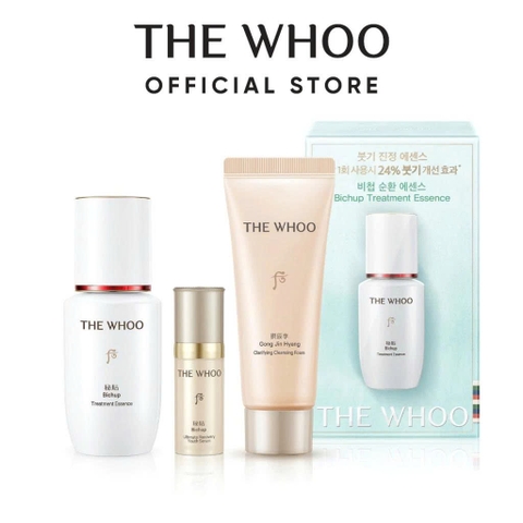 Bộ sản phẩm tiền tinh chất chăm sóc da lão hoá tuần hoàn làn da Bichup Treatment Essence Special Set