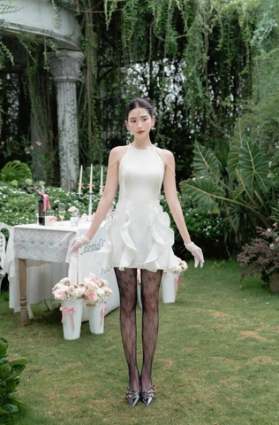 Đầm Cổ Yếm Thương Hiệu JM Design