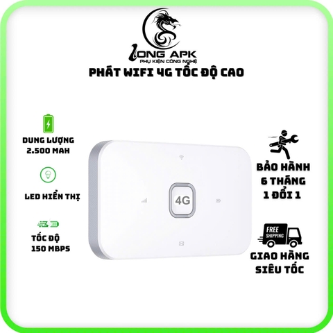 Bộ phát wifi 4G tốc độ cao LinkZone LTE 150Mpbs dùng pin 2500 mah dùng sim 4G