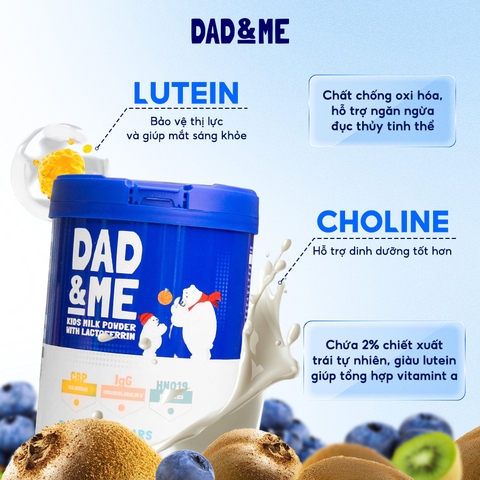 [COMBO 3] Sữa Dad&Me CBP(800g) nhập khẩu New Zealand - Giúp bé tăng đề kháng và chiều cao vượt trội