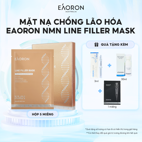 Mặt nạ chống lão hóa Eaoron NMN Line Filler Face Mask (Hộp 5 miếng)
