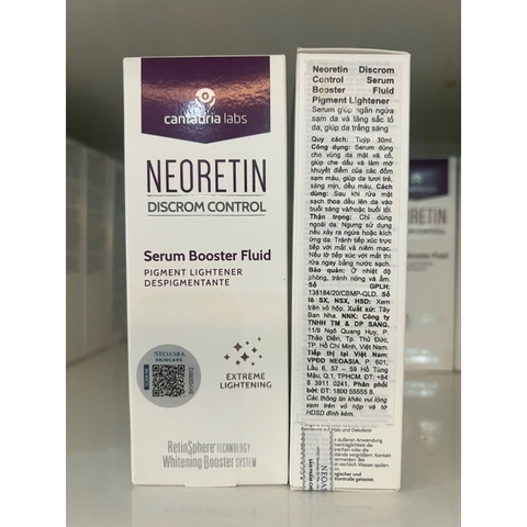 Serum Ngăn Sạm Da Cantabria Labs NeoRetin Discrom Control Ultra Emulsion 30ml
