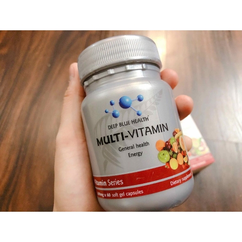 Viên Uống Multi Vitamin New Zealand - Deep Blue Health - 60 Viên