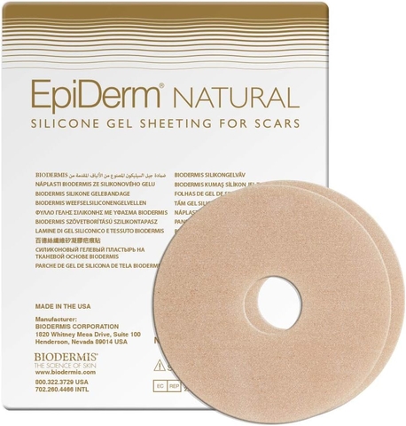 Miếng Dán Sẹo Silicon Epiderm Natural - 01 Miếng