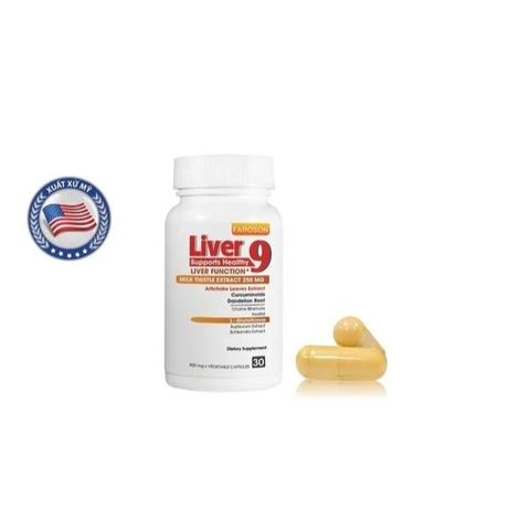 Viên Uống Giải Độc Gan Bảo Vệ Gan Faroson Liver 9