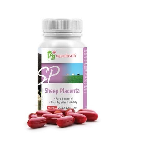 Viên Uống Nhau Thai Cừu NZPureHealth Sheep Placenta 30 Viên