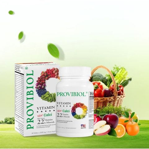 Viên Uống Vitamin Và Khoáng Chất Provibiol 60 Viên
