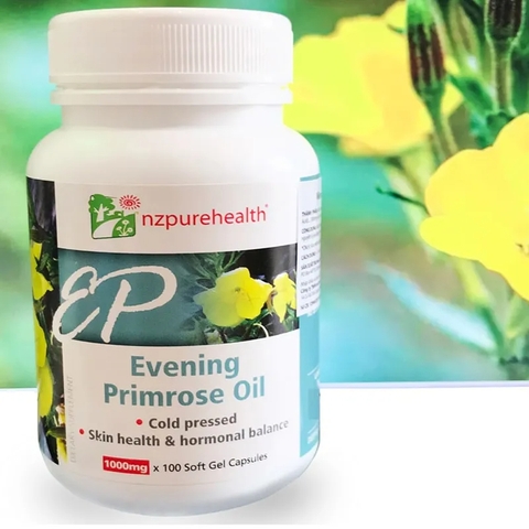 Viên Uống Tinh Dầu Hoa Anh Thảo Nzpurehealth Evening Primrose Oil 100 Viên