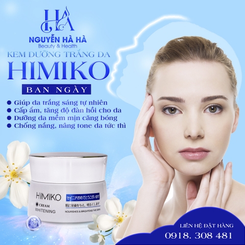 Kem Trắng Da Ban Ngày Himiko Cream Whitening