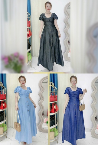 Set Chân Váy Giả Jean