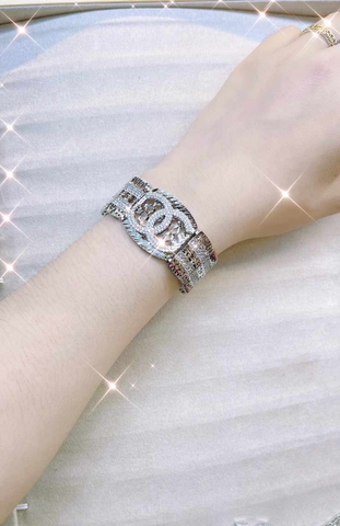 Lắc Tay Xi Đính Đá Cao Cấp