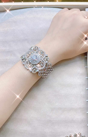 Lắc Tay Xi Đính Đá Cao Cấp
