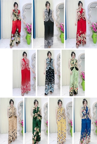 Set Bộ Sát Nách Xoắn Eo