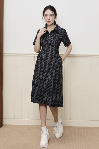 Đầm Sơ Mi Qc Form Chữ A
