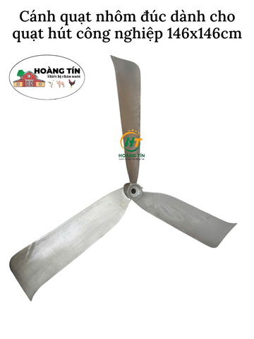 CÁNH QUẠT NHÔM ĐÚC 3 CÁNH QUẠT HÚT CÔNG NGHIỆP