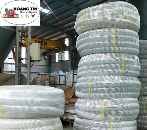 Ống tải cám trắng sữa 90