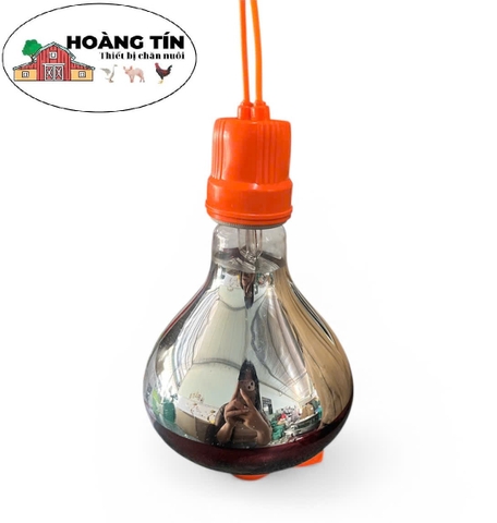 Đui đèn sứ chống cháy bọc nhựa ( màu cam)