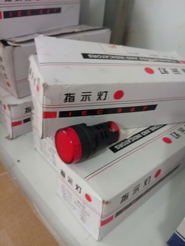 Đèn báo pha LEB xanh/đỏ/vàng dùng cho hệ thống tủ điện điều khiển thiết bị điện