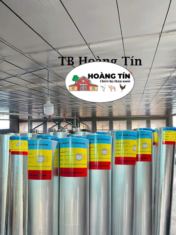 Bạt Trần Tráng Nhôm 2 Mặt 5 lớp và 7 Lớp Chống Nóng Chuồng Trại Hiệu Quả