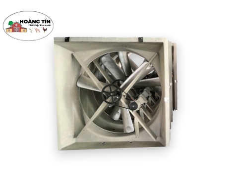 Quạt 146, 3 cánh nhôm, khung đỡ sắt sơn tĩnh điện, 1400x1400x600mm, motor Enatech 1 pha, công suất 1.1kw, không loa