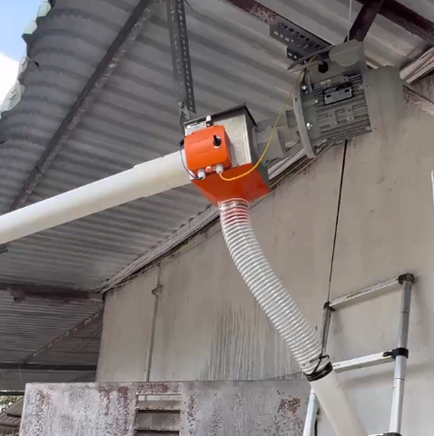 Bộ tải cám cuối tuyến dùng cho đường ăn tự động