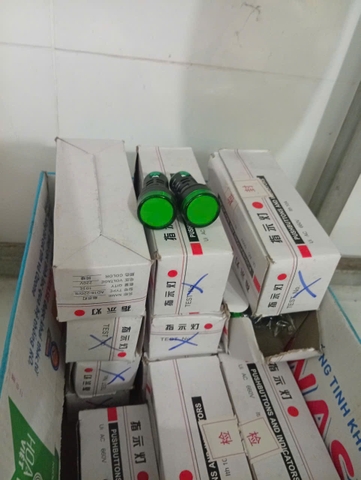 Đèn báo pha LEB xanh/đỏ/vàng dùng cho hệ thống tủ điện điều khiển thiết bị điện