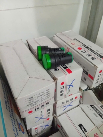 Đèn báo pha LEB xanh/đỏ/vàng dùng cho hệ thống tủ điện điều khiển thiết bị điện